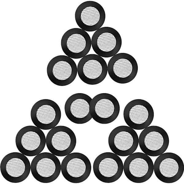 20 Siivilätiivistettä Suihkupään Tiiviste Ruostumaton Teräs O-rengas Putkikierre 40 Mesh 1/2 Tuuman Letkuliittimelle