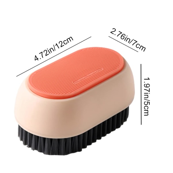 Cleaning Brush Soft Bristles Cleaning and Scrubbing Brush Manually Shoes Brush for Coat Floor Shoes and Clothes Brush