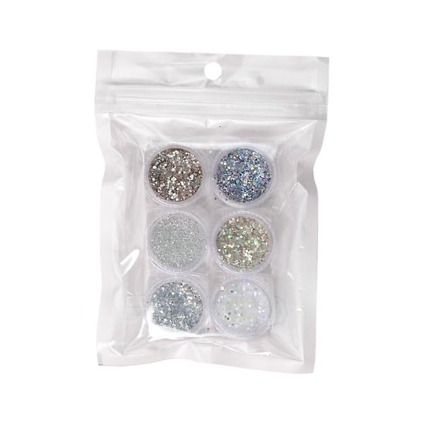 18 st Nagelglitter, Nageldekoration