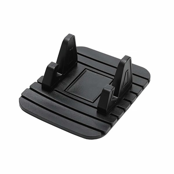 Silikon telefonholder for bilens dashbord, Universal sklisikker matte telefon bilholder stativ kompatibel med iPhone 11 Pro Max XS XR X 8 7 Galaxy Note S10, Svart