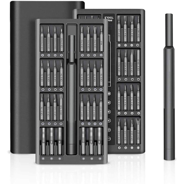 63 i 1 Mini Precision Skruetrækkersæt Elektronisk Magnetisk Reparationsværktøjssæt til Computer, Briller, iPhone, PS4, Xbox, Macbook, Kamera, Smykker, Drone