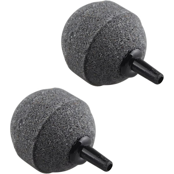 2 STK 30 mm Akvarie Kugle Boble Luftsten Diffuser til Akvarium Hydroponisk Pumpe