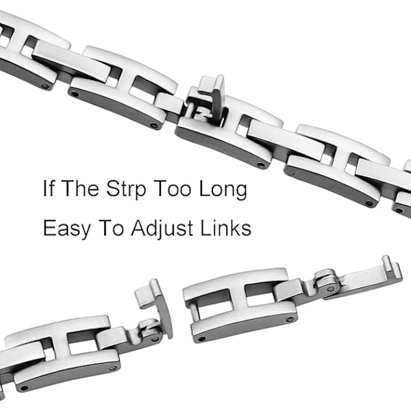 38mm 40mm 41mm Vogue Smykke Urrem til IWatch Serie 7,6,5,4,3,2,1 Kvinder Justerbar Krystal Diamant Armbånd Udskiftning iwatch