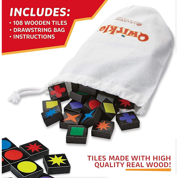 Qwirkle Brädspel Pedagogiskt Spännande Schack Trä Förälder-Barn Dubbel Schack Bordsspel Barnschack