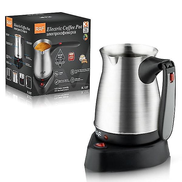 RAF European Standard Cross Border Turkish Coffee Pot with Handle Stainless Steel Electric Coffee Maker Kettle 500ml R127