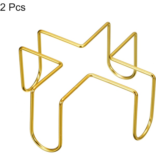 Underkopsholder, 2 stk. 2,17\" - Jernmetal Underkopsholder til både runde og firkantede, holder 6 underkopper (guld)