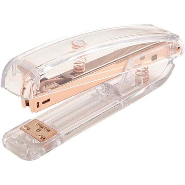 1 st transparent skrivbordsstapler Swingline häftapparat bokbindningsverktyg kontorsmaterial kontorsstapler