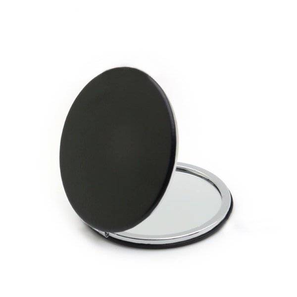Sminkspegel, Kompaktspegel, Mini liten rund sminkspegel Fickspegel Dubbelsidig spegel, Resesminkspegel, Bärbar hopfällbar spegel