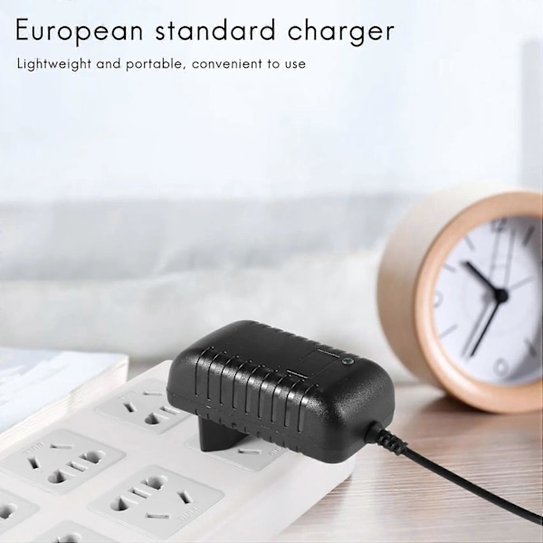 AC 100-240V - DC 9V 2A Adapterimuunnin Virtalähde (EU-pistoke)