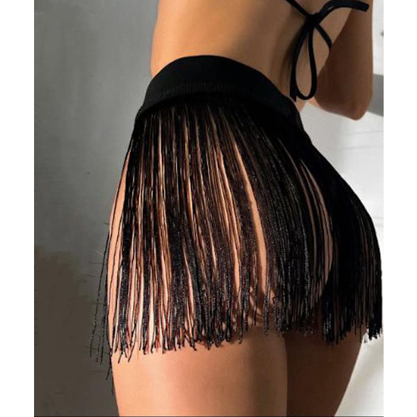 Dametøj Bikini Cover Sarong Wrap Strandtøj Strand Cover Up Kjole Badetøj Badetøj, M M