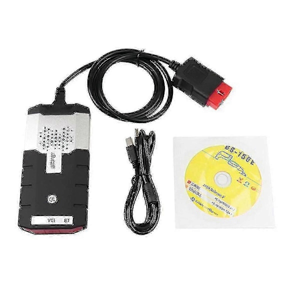 2024 Automotive Vd Ds150 med Bluetooth V2021.11 Dubbelkort Blå Relädetektor