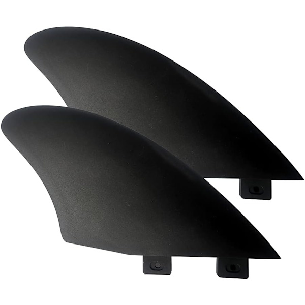 2-pack hållbara surfbrädefenor, snabbkoppling för surfbrädesstjärt, slitstarka för Captain Board, vattensportstillbehör