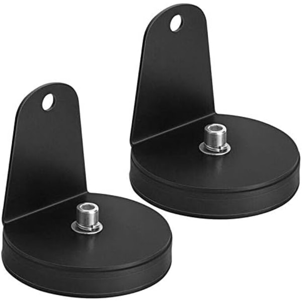 2 stk. Magnetisk Base LED Lys Bar Monteringsbraketter, Monteringsbrakett Sugekoppholder for LED Arbeidslys Kjørelys