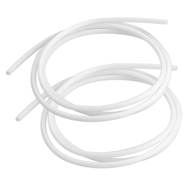 2x 1M PTFE Teflonrør 2mm ID 4mm OD til 1,75mm 3D-printerfilament