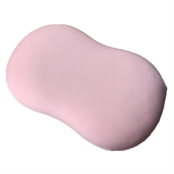 Mjuk Memory Foam-kudde för nackstöd - Tvättbar och avkopplande sovkudde för hem, studenthem, män och kvinnor (Rosa)