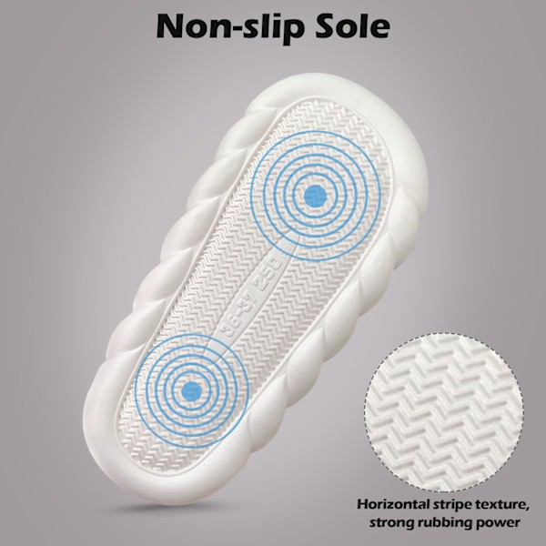 Söta Grodslippers Mjuka Bomullslippers för Kvinnor Cartoon Tjock Sula Grodtryck Sliders Vinter Djurslippers Hem Linne Slides, 42-43