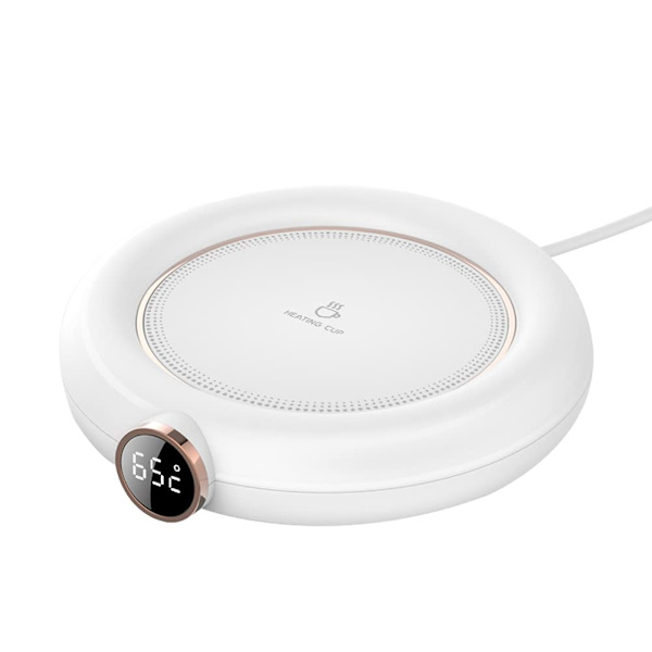Kaffekopvarmer, Elektrisk Kopvarmer med Automatisk Afbrydelse, USB Drikkevarmer Te Drikkevarmer Bakke Kopvarmer Pad til Kontorbord