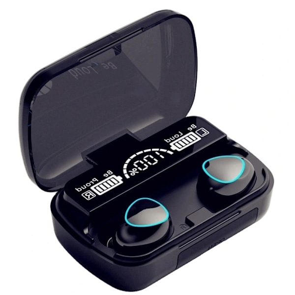 In-ear hodetelefoner, M-serie trådløst Bluetooth-headset, sportsstøyreduksjon gaming headset, Svart