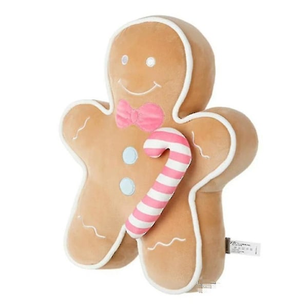 Julemand Gingerbread Man Juletræ Julehjort Julestjerne Dukke Pude Børn Plys Legetøj Event Gave