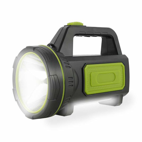 Ultra kraftig LED-lommelygte USB genopladelig 135000 lumen 6000mah med sidelys Høj effekt Vandtæt lommelygte til nødsituationer Vandreture Camping Jagt