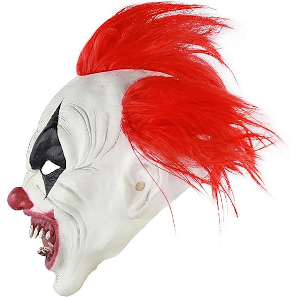 Läskig Halloween Latex Realistisk Kostym för Vuxna - Skrämmande Silikon Heltäckande Huvudmask - Cosplay eller Maskerad