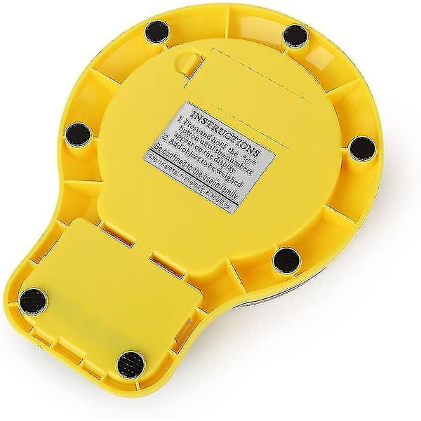 Köksvåg, elektronisk köksvåg med hög precision/livsmedelsvåg i rostfritt stål, mini elektronisk plattformsvåg