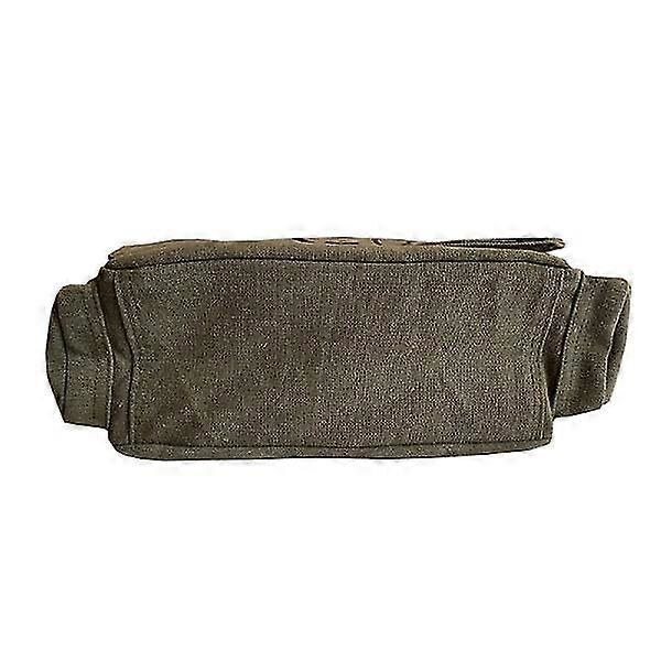 Retro-tyylinen kankaallinen olkalaukku, lähettilaukku, suurikokoinen vapaa-ajan laukku, matkalaukku miehille ja naisille (28*40cm)