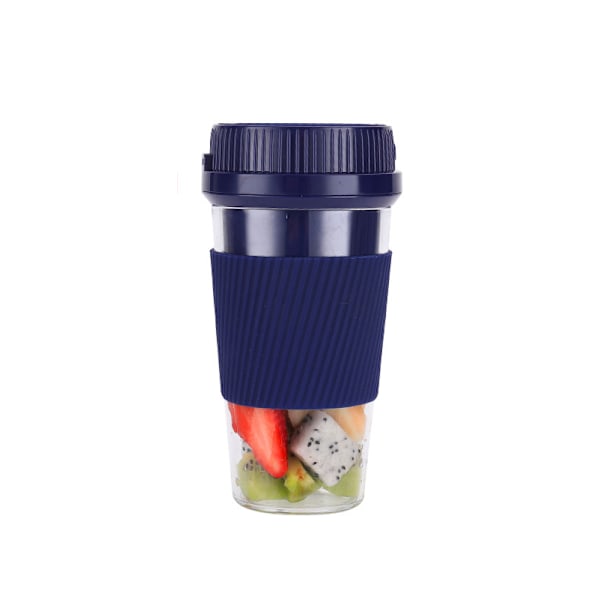 Portabel Blender, Sladdlös Liten Juicekopp, Uppladdningsbar USB Blender 300ml Fruktblender med 1200mAh Litiumbatteri