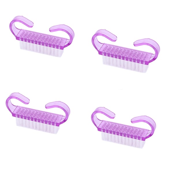 Plastic neglebørste, håndtagsneglebørste, håndvaskebørste, neglebørste, håndrensebørste, neglekunstrenseværktøj