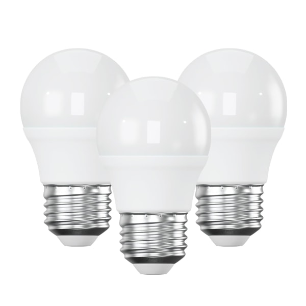 LED-ljus E27, 25w glödlampa, 3W 250LM LED-lampor, 3000K varmvita lampor, energisparande ljuskrona glödlampor, paket med 3