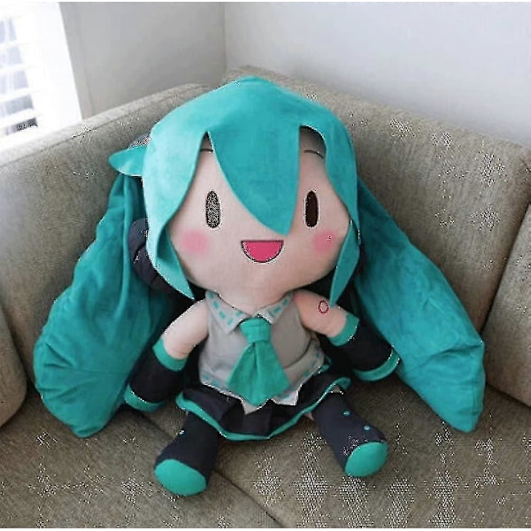 Hatsune Miku Plysjleketøy Serie Snø Hatsune Miku Kosedyr Myk Plysjdukke Søt og Myk