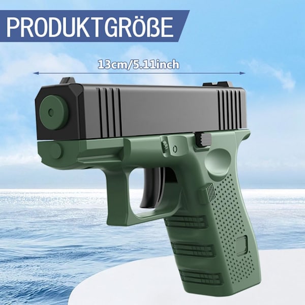 Pieces Mini Vattenpistoler, Liten Vattenpistol för Barn, Mini Vattenleksakspistol, Vattenpistolleksak i Plast, Utomhus Pool Vattenkrig Strandleksaker (N)