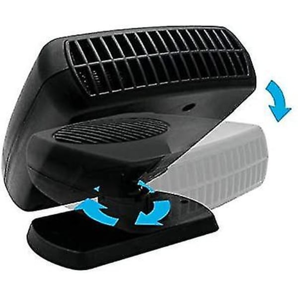12v 200w Bilvarmer, Bærbar Radiator & Avrimingsovn, Bilvarmer Vifte Frontrute Avrimingsovn, Lav Støy