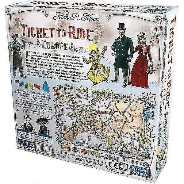 Ticket To Ride Europe Brädspel | Familjespel