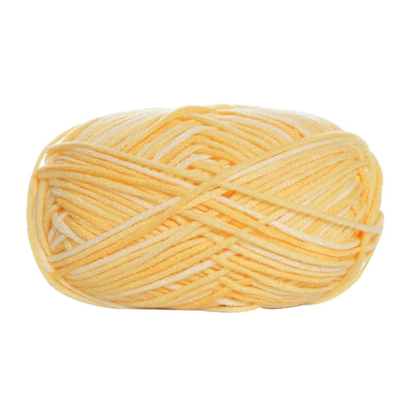 Stickgarn 6 x 50g Boll Dubbel Stickgarn Färgad Virkgarn Mjukt Garn Set för Stickning Hantverksprojekt, Kläder, Filtar, Halsduk, A A