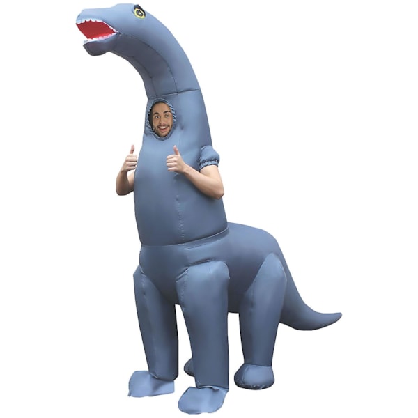 Halloween-puvut, Diplodocus-dinosauruksen esihistoriallinen ilmapuku, unisex, aikuiset, miehet ja naiset