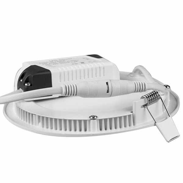 LED Indbygningsspot 10 stk 3W Kold Hvid 6000K Slank Rund Panel Indbygningsdownlight LED Indbygnings Super Flad Downlight