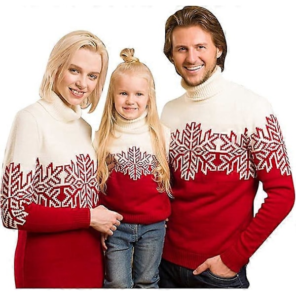 Jultröja Familjeset, Rolig Familjeoutfit, Juloutfit Fult 2024 Juldräkt Jultröja, Fult Jultröja, L