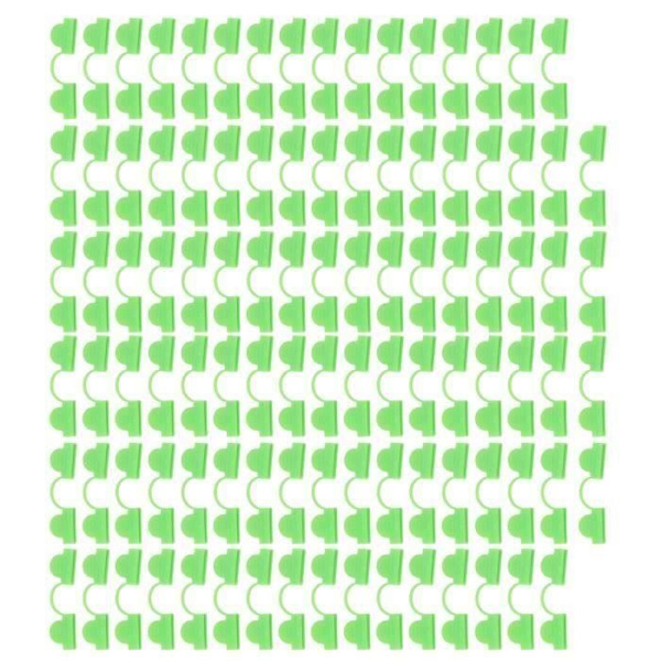 Vvikizy 100 stk. drivhusclips film drivhus have drivhus drivhusbøjle glasfiber drivhustilbehør