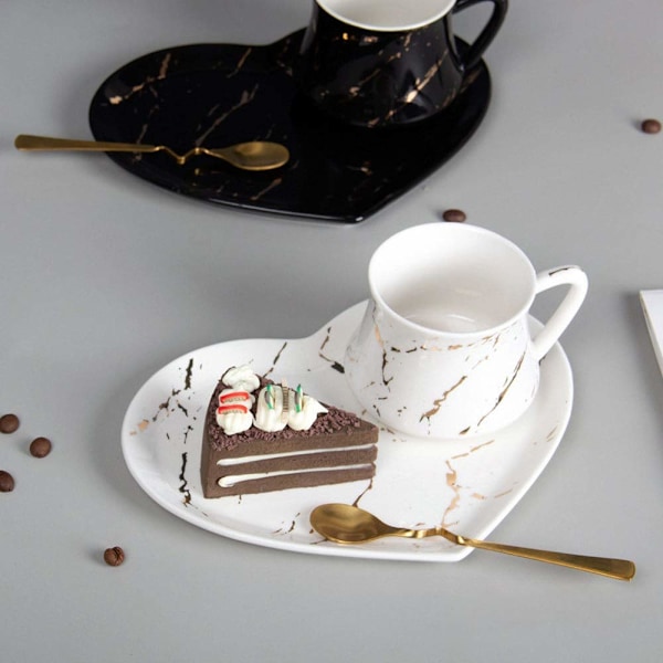 Kaffe Tekop og Underkop Sæt Benporcelæn Keramisk Moderne Tekopper Udsøgt Morgenmad Ananas Tekop Gave til Jul Dreng Pige