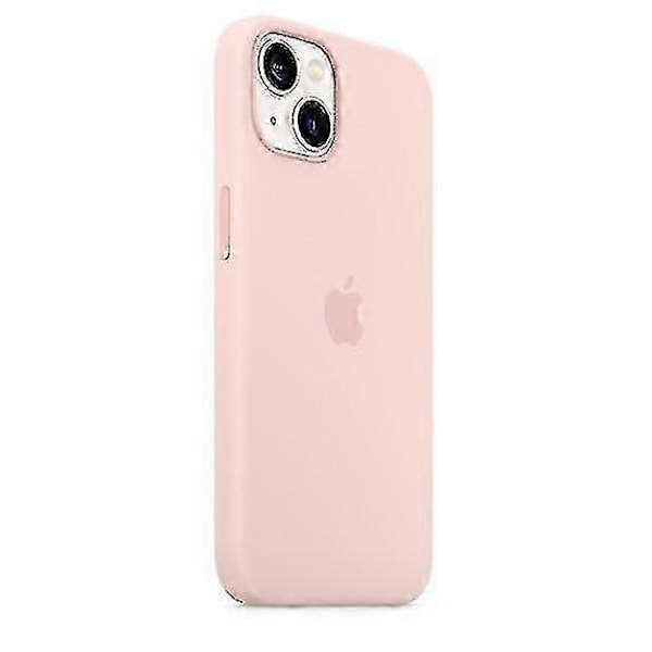 Silikonikuori MagSafella iPhone 13 -puhelimelle, Chalk Pink Chalk Pink