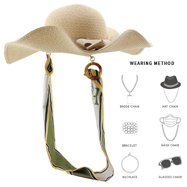 Trykte båndbrillermaskerkjeder Avtakbare solbrillestrømmer Trendy brillesnorer Lanyards Brilleholder for menn kvinner, D D