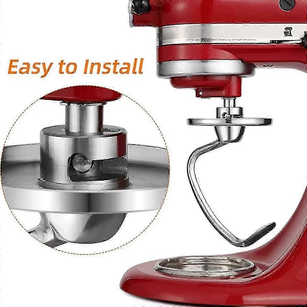 Dejgkrog i rustfrit stål til KitchenAid 4,5-5 quarts Tilt Head Stand Mixer