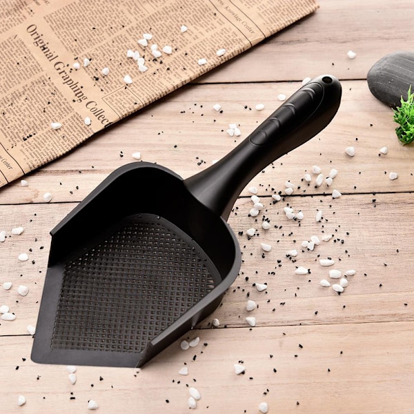 Terrariumströ för reptiler, rengöringsskedja för hörn