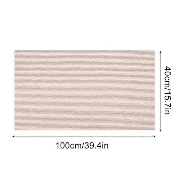Självhäftande Klösmatta för Katter, Klösmöbel för Vägg - Beige