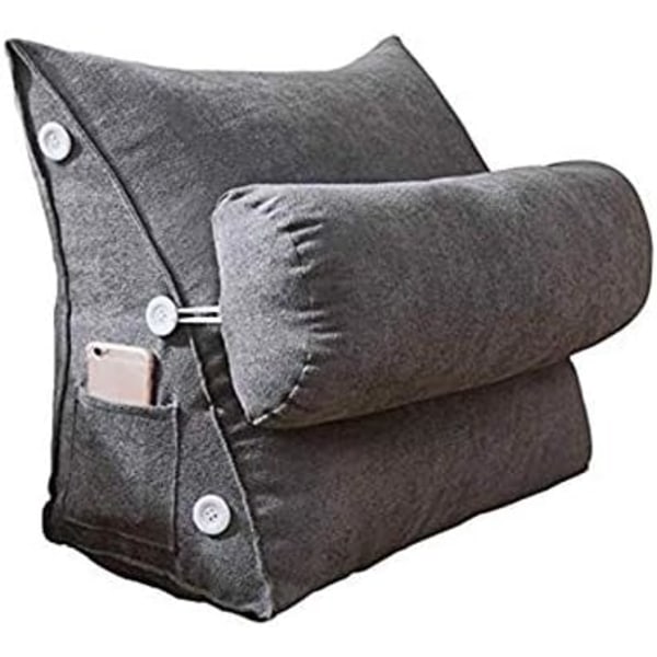 Trekantpute ryggpute sofa seng kontorstol pute