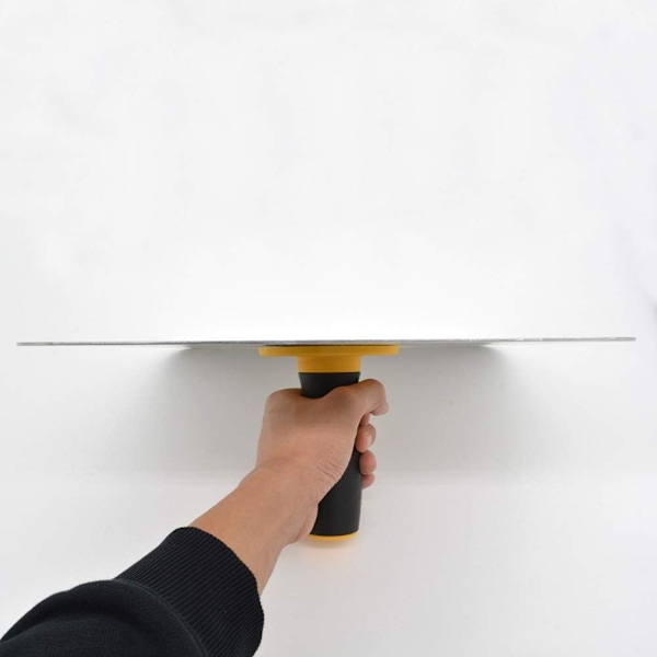 Pudsebræt i aluminium med håndtag, 300x300 mm pudsebræt, pudseværktøj