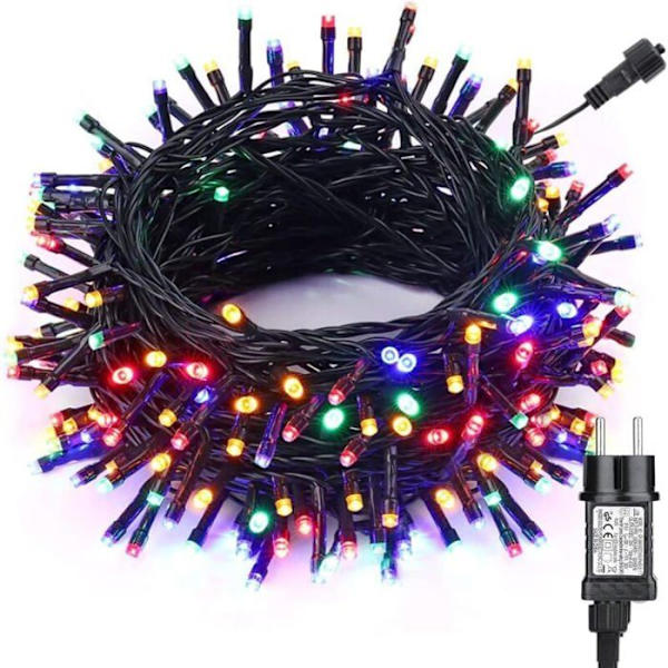 ODIPIE 33M 300 LED Multicolor Utomhus Julgirlang 8 Lägen Vattentät för Julgranar