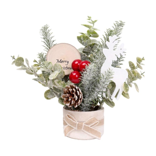 Miniatyrjulgran i kruka - Julbuketter - Juldekorationer - Julgåvor