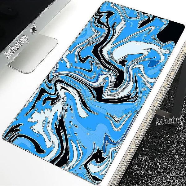 Bebetter Strata Liquid 900x400 Musematte for Datamaskin, Laptop, Anime Tastatur og Mus - XXL Stor Musematte for Spillere, Dekorasjon og Skrivebord